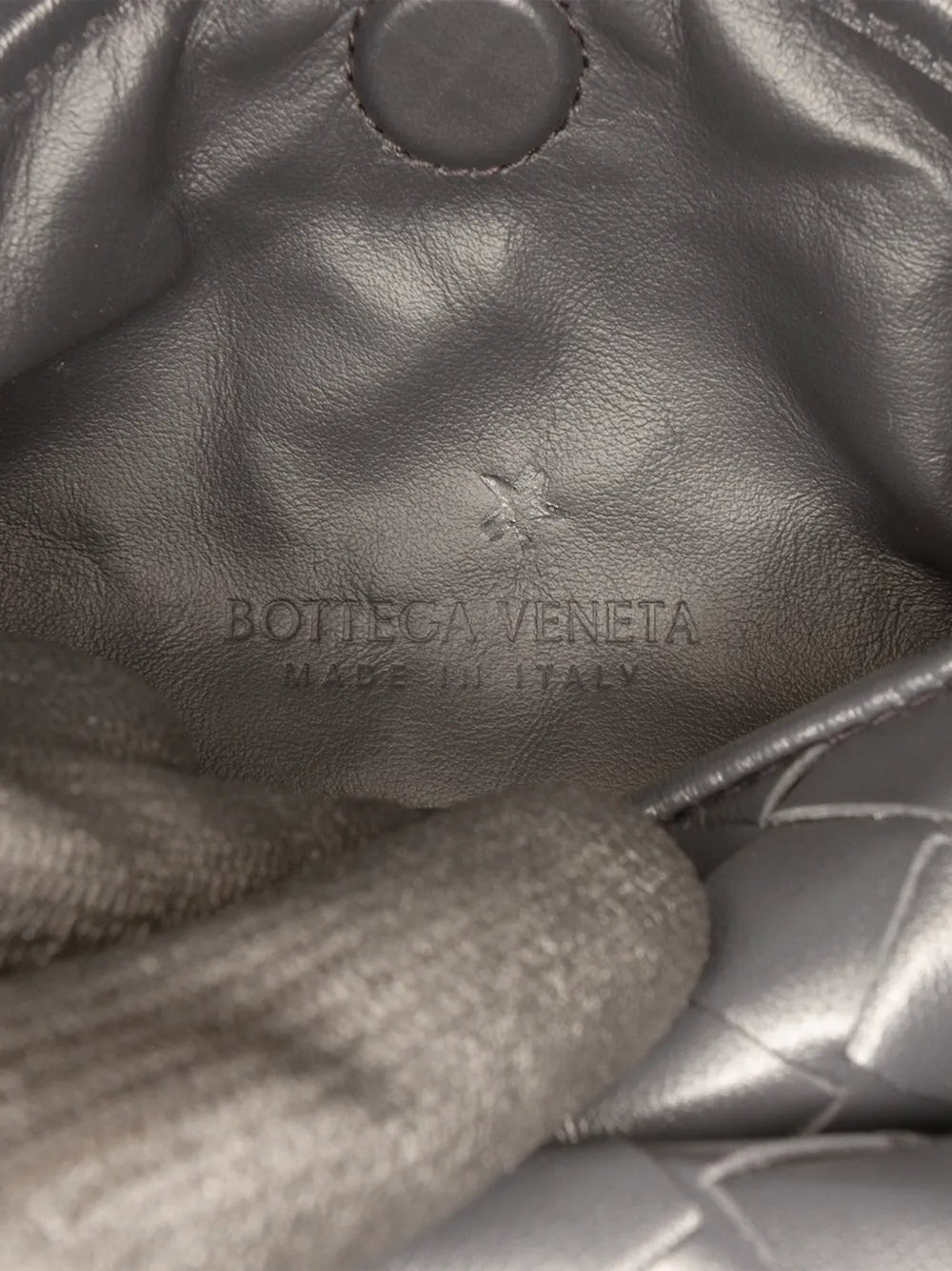 2012-2025 Mini Calfskin Intrecciato Hop Satchel