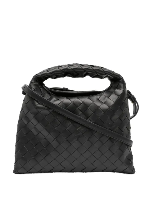 Bottega Veneta Pre-Owned 2012-2025 Mini Calfskin Intrecciato Hop satchel