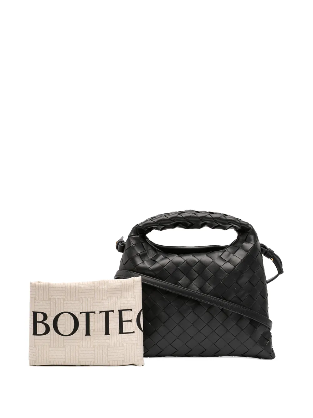 2012-2025 Mini Calfskin Intrecciato Hop Satchel