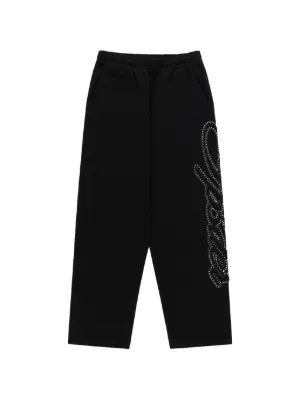 SP5DER Punk V2 Rhinestone Track Pants | Green | FARFETCH JO