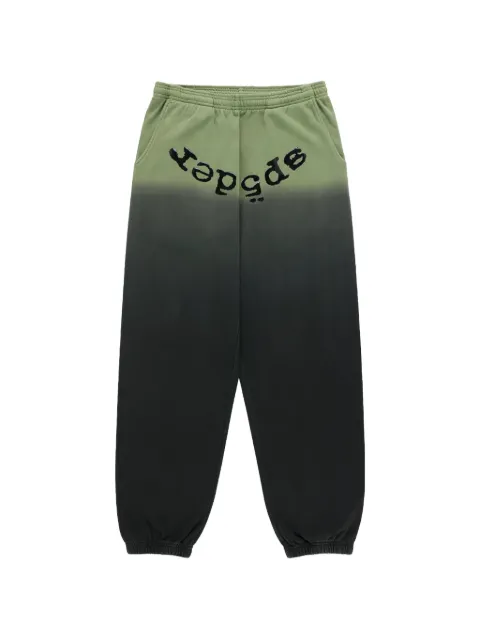 SP5DER ombre-effect track pants