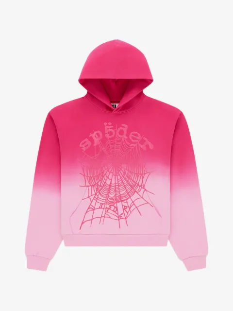 SP5DER ombre-effect hoodie