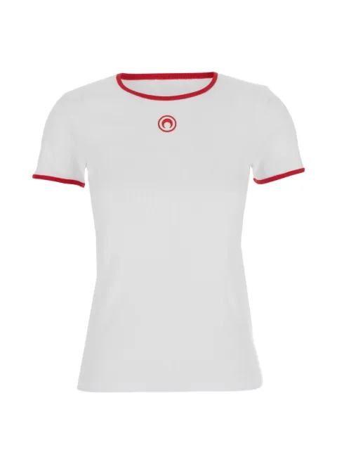 Marine Serre playera con bordado