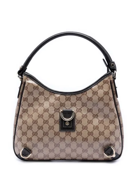 Gucci Pre-Owned bolsa de hombro Abbey con GG con cristales y anillo de D 2016-2026