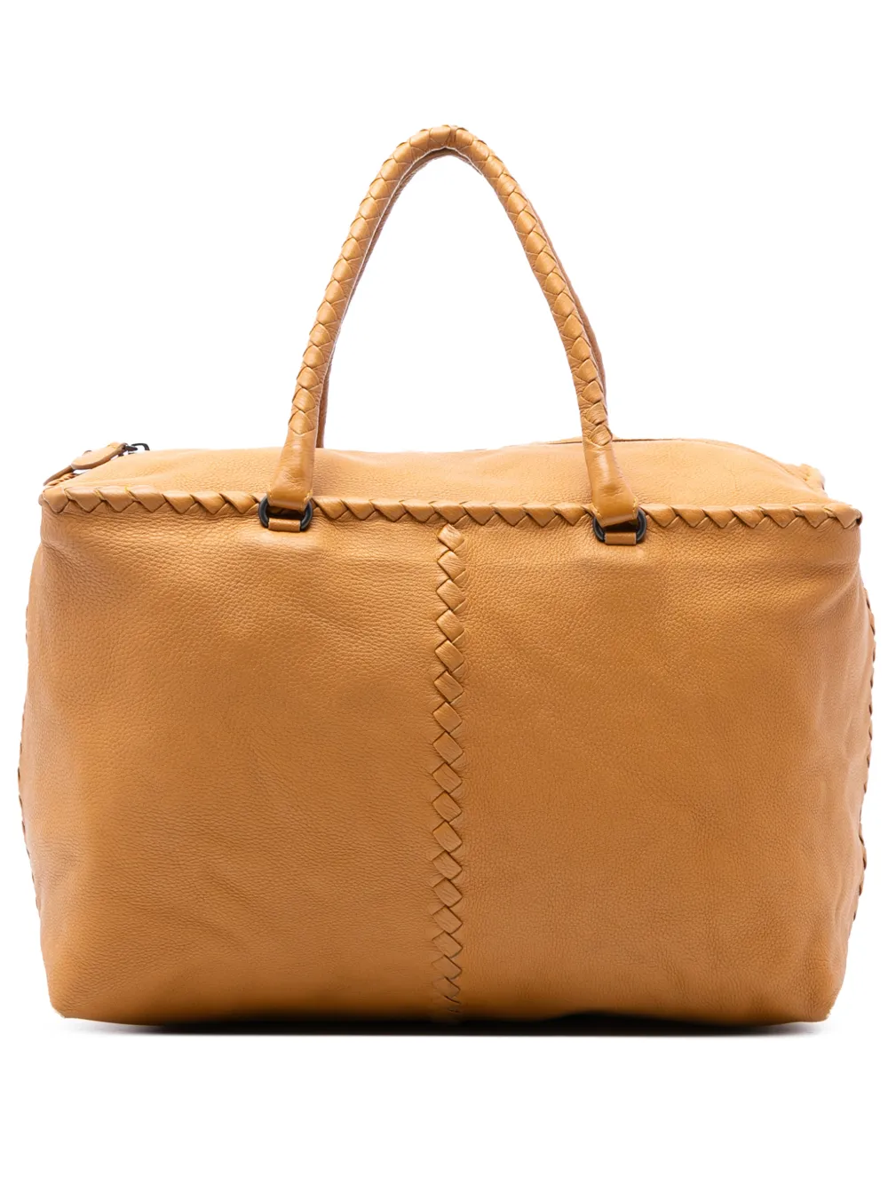 Bottega Veneta Pre-Owned 2011 Intrecciato Trimmed Cervo tote bag - Marrone