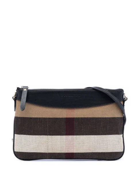 Burberry Pre-Owned Borsa a tracolla Peyton in tela con motivo Mega Check 2000-2020