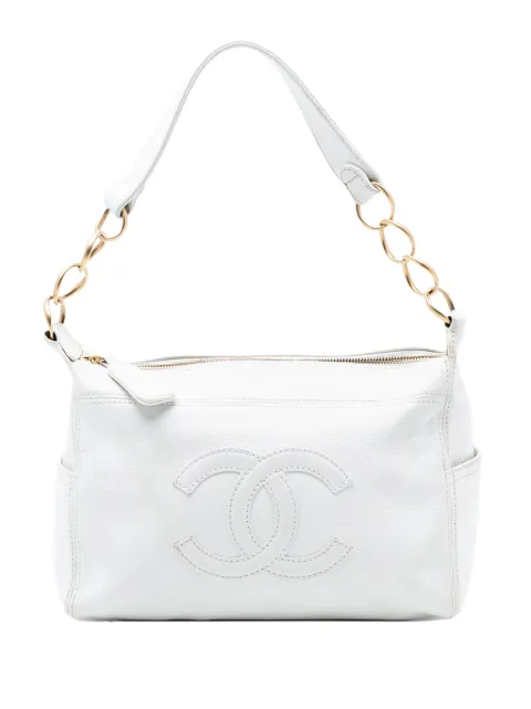 CHANEL Pre-Owned 2003-2004 CC Caviar Chain shoulder bag