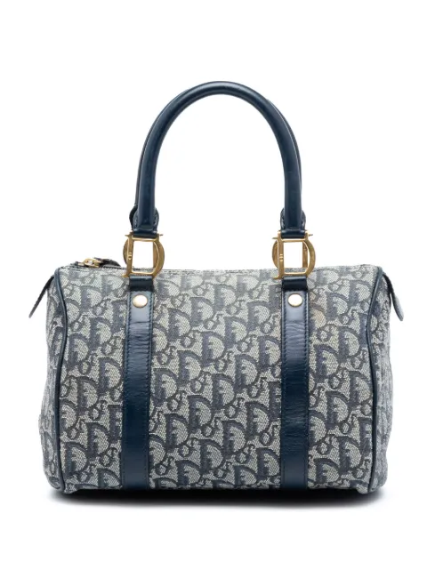 Christian Dior Pre-Owned 2005 Small Diorissimo Trotter Canvas boston bag