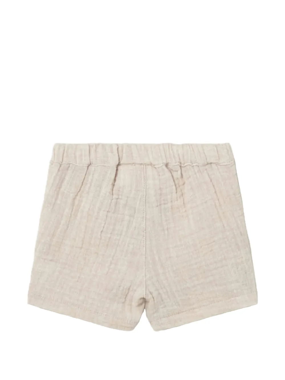 Mayoral button shorts set (set of three) Beige