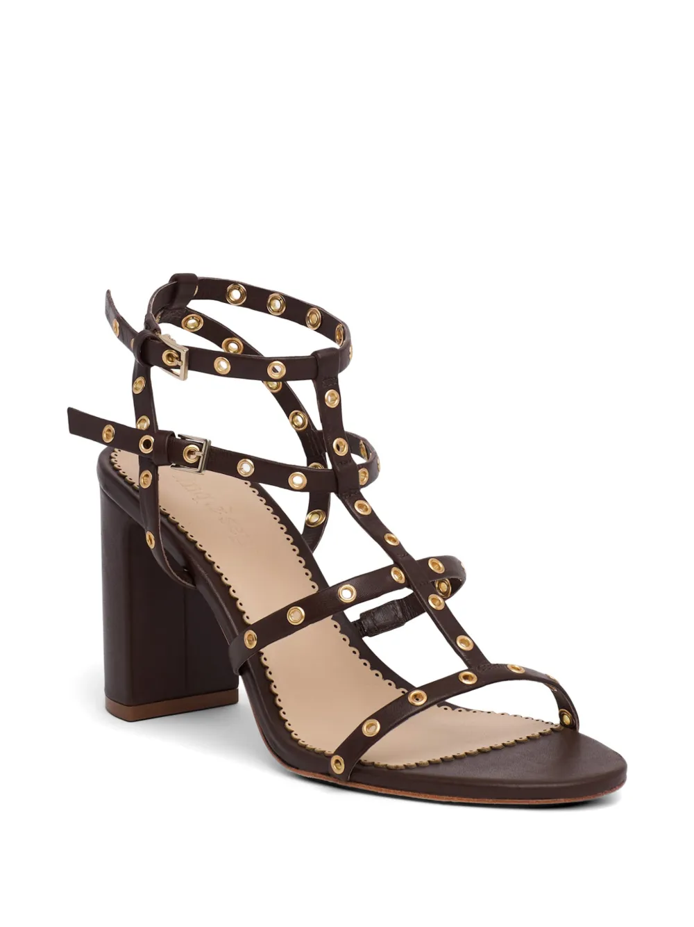 Cinq A Sept Maisie sandalen met hak Bruin