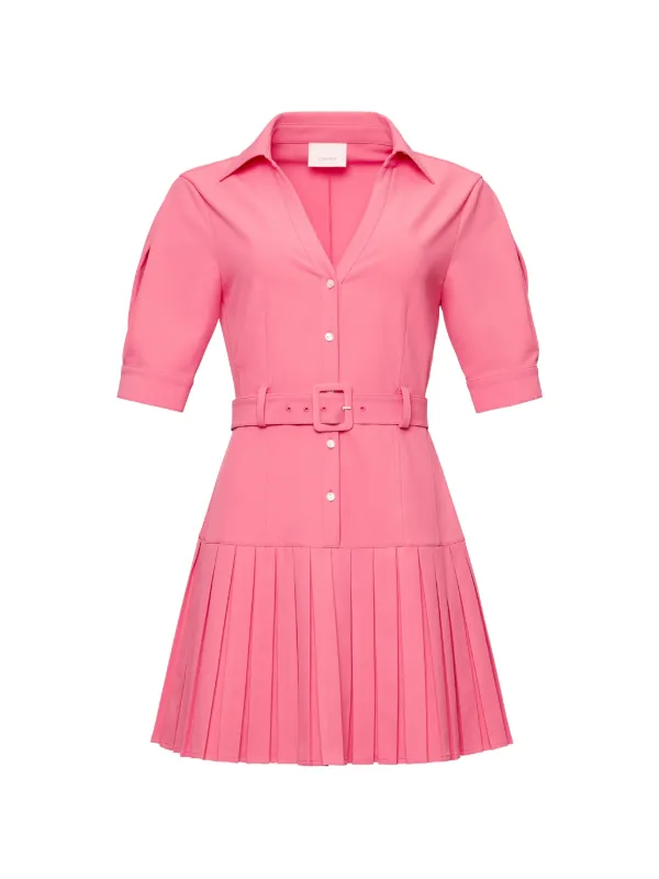 cinq a sept pink dress Cinq a Sept Jae Dress in Pink Quartz