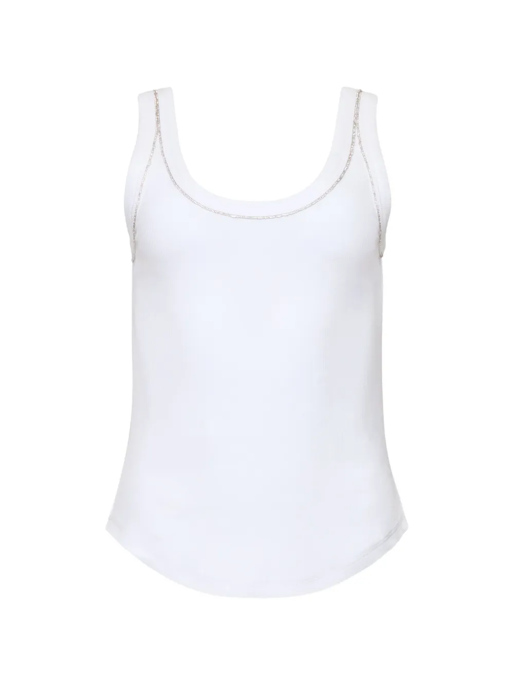 Cinq A Sept Wilma embellished tank top - Bianco
