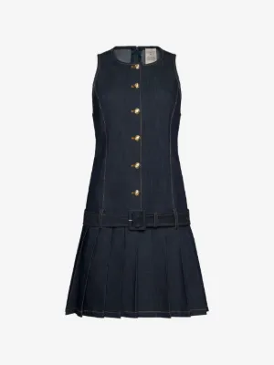 reformation arella denim dress Mini | Blue Hannah Brown's 'The Bachelorette' sep9sale80 Size:Petite-16