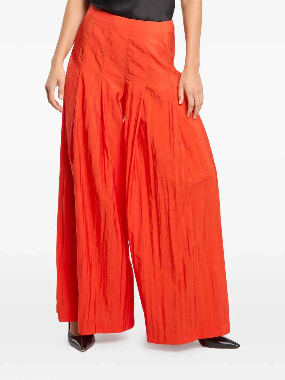 Cinq A Sept Jagger palazzo broek Rood