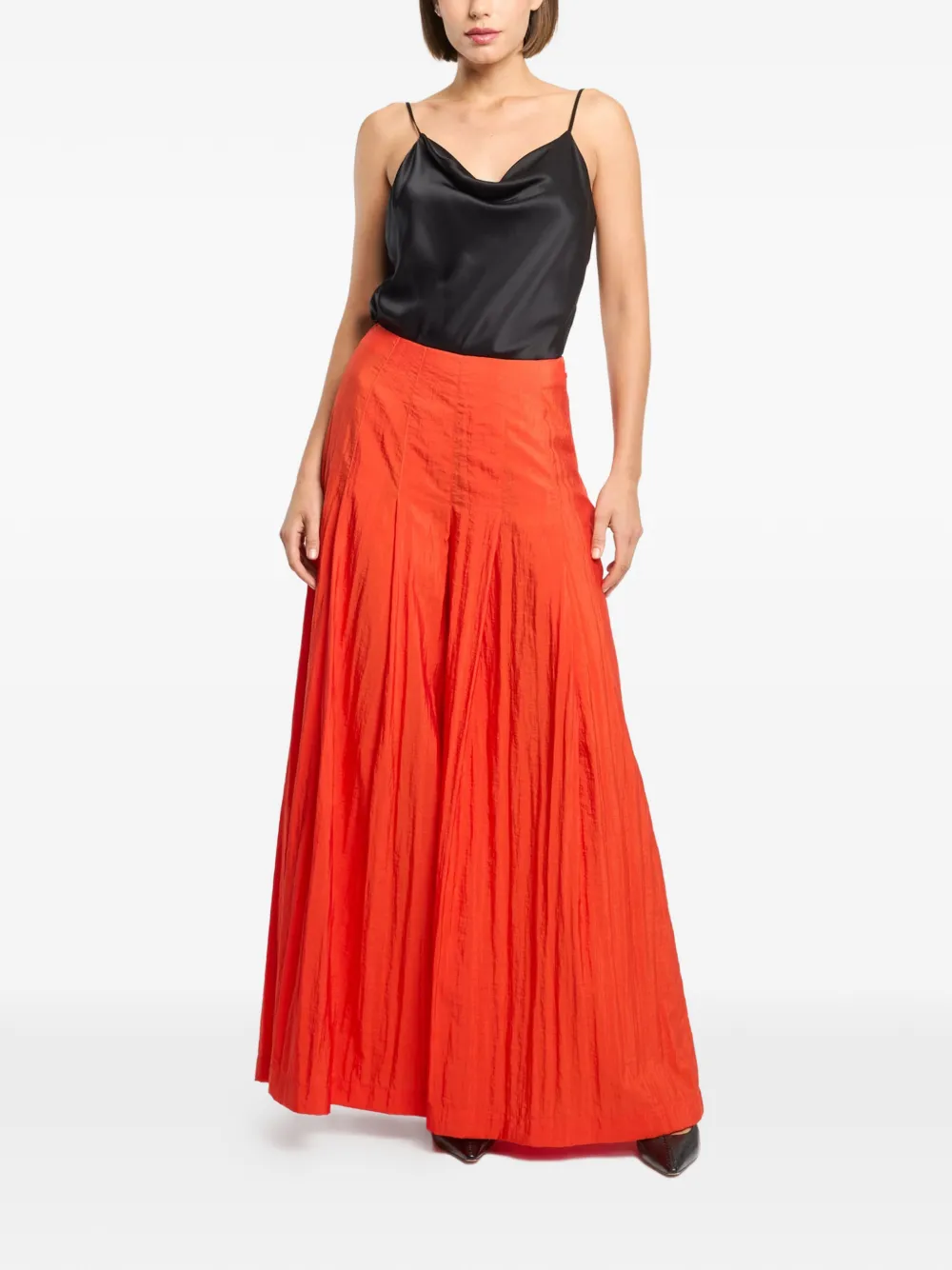Cinq A Sept Jagger palazzo broek Rood