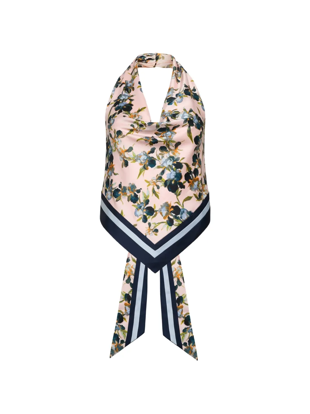 Cinq A Sept Asher halterneck top - Rosa