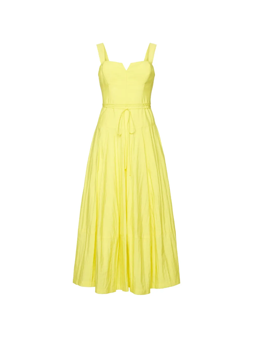 Cinq A Sept Jerome flared dress - Giallo