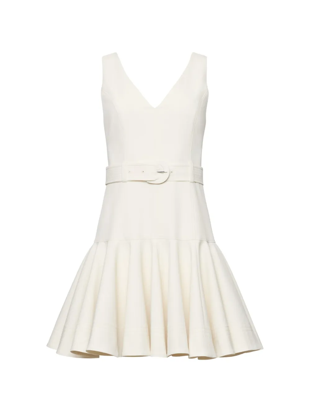 Cinq A Sept Maeva belted dress - Bianco