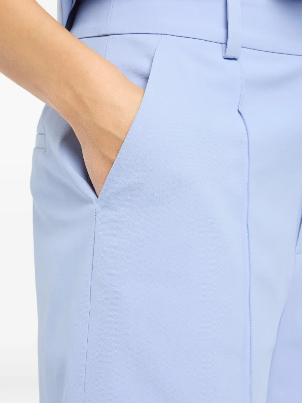 Cinq A Sept Kallen getailleerde shorts Blauw