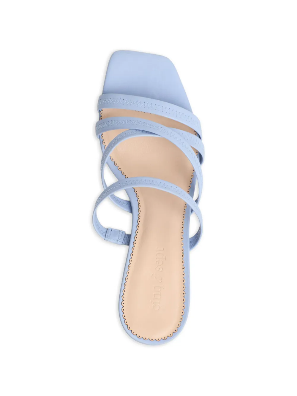  Cinq A Sept Dana Heeled Sandals - Blue 
