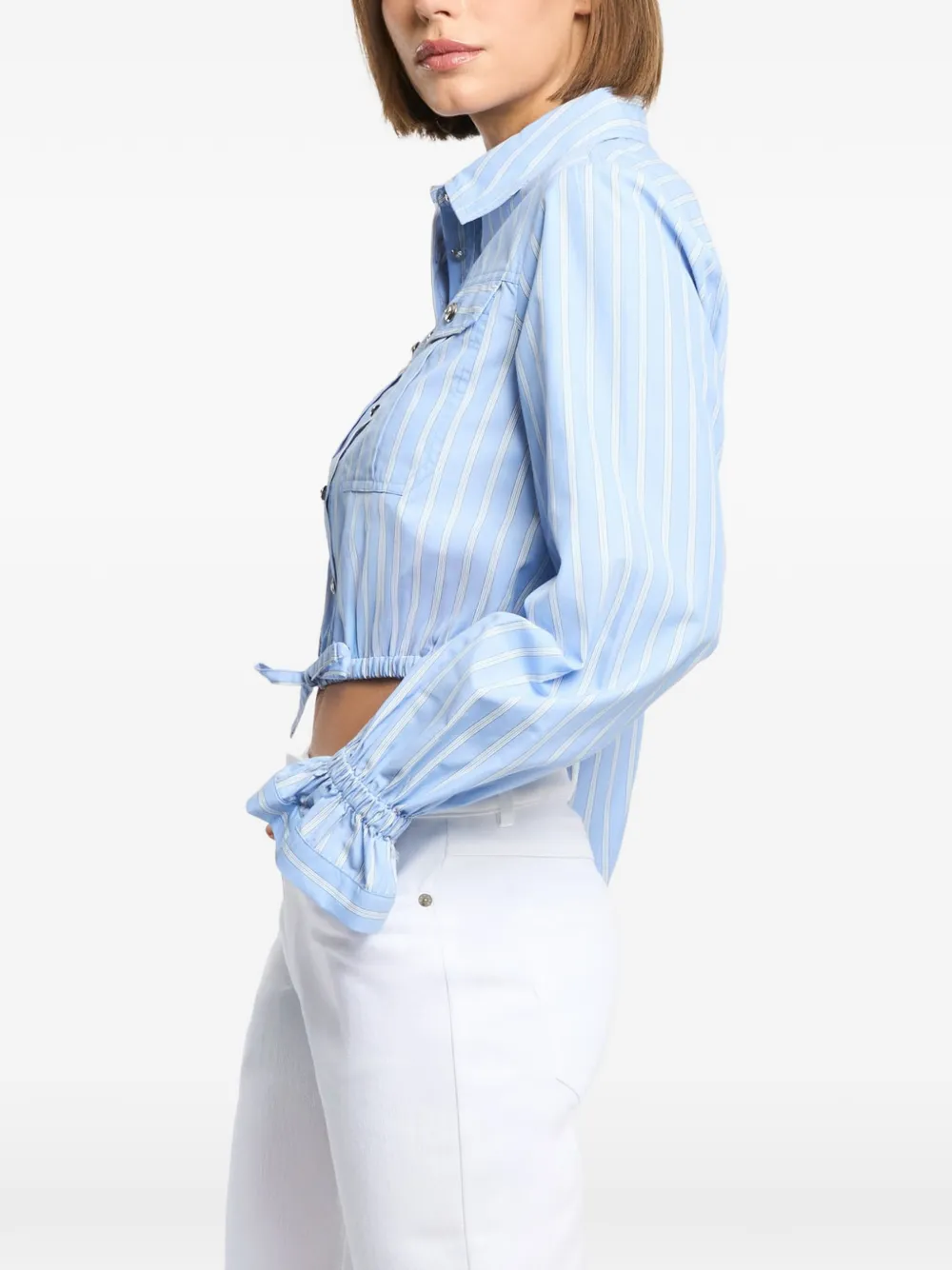 Cinq A Sept Prezley gestreepte blouse Blauw