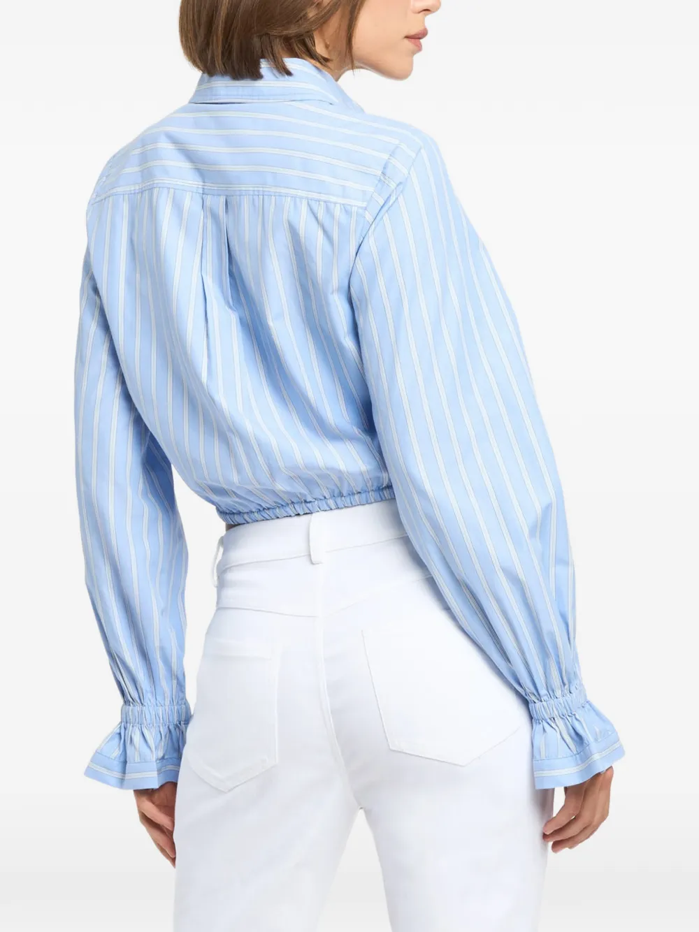 Cinq A Sept Prezley gestreepte blouse Blauw