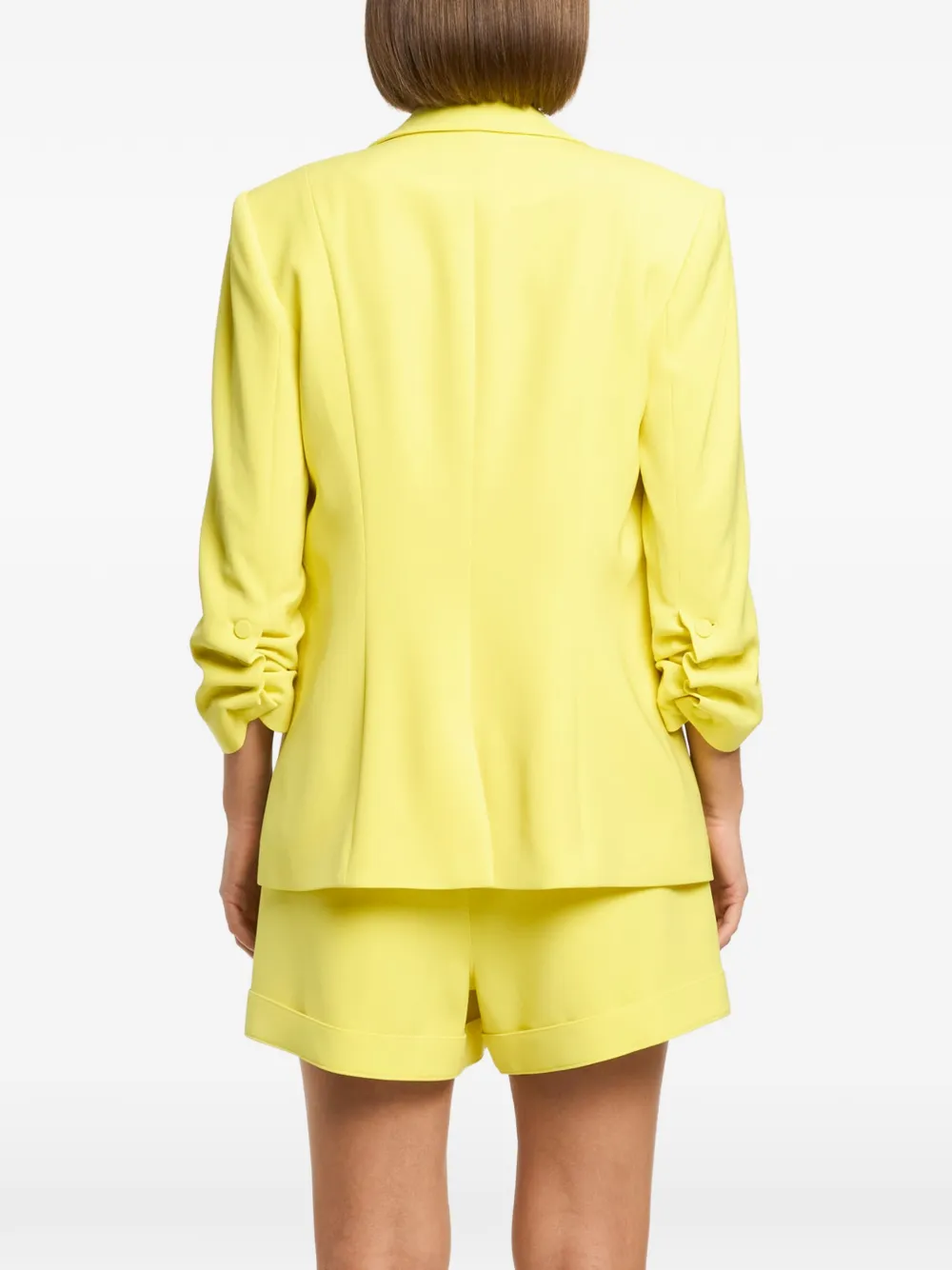 Cinq A Sept Khloe crêpe blazer Geel