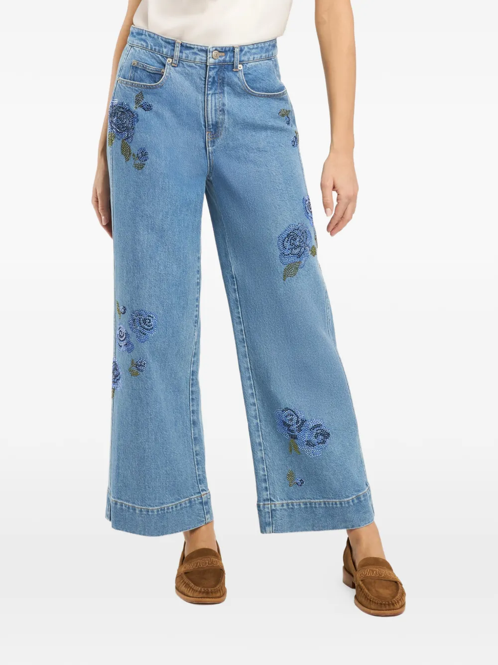 Cinq A Sept Betsy jeans Blauw