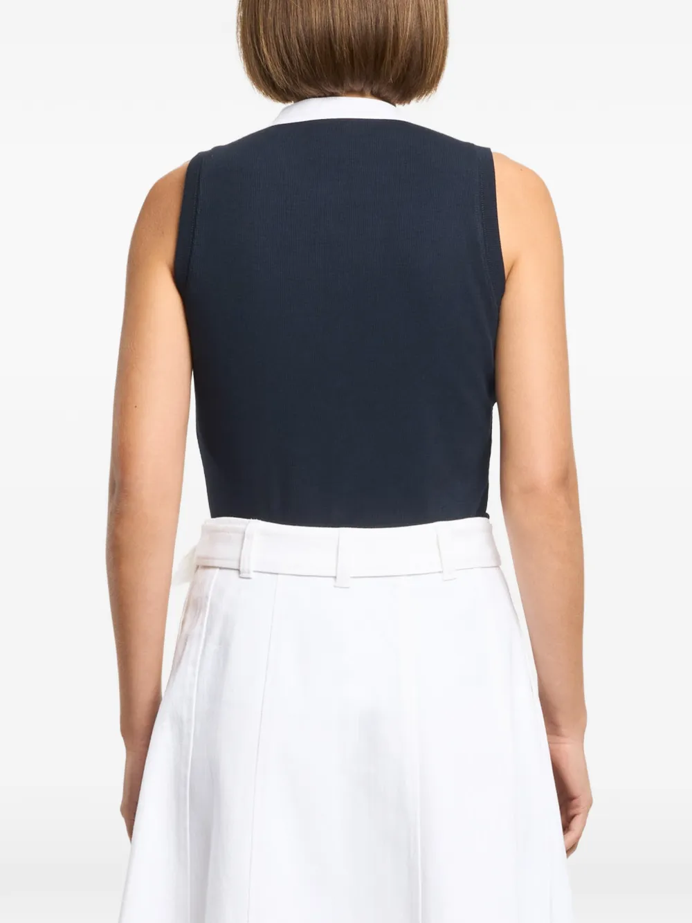 Cinq A Sept Beverly blouse met knopen Blauw
