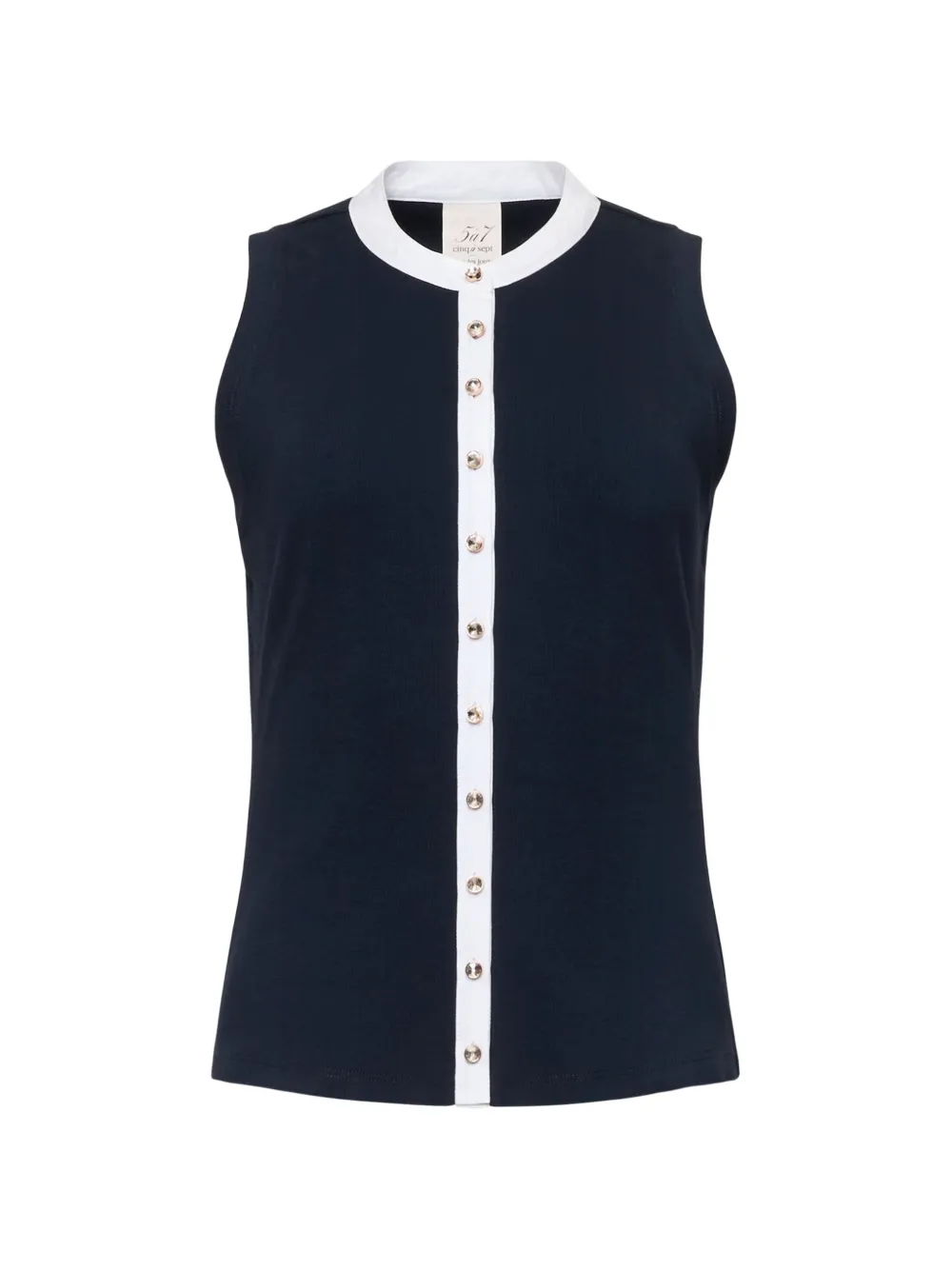 Cinq A Sept Beverly buttoned shirt - Blu