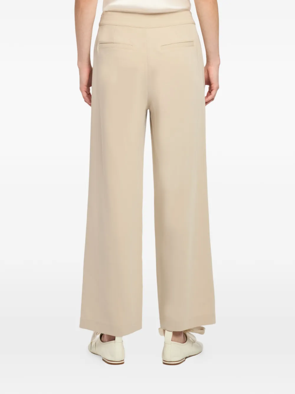 Cinq A Sept Gilliana broek met gehaakt detail Beige