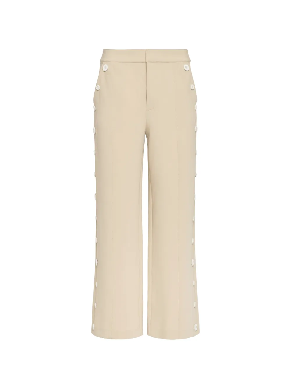 Cinq A Sept Gilliana crochet-detail trousers - Toni neutri