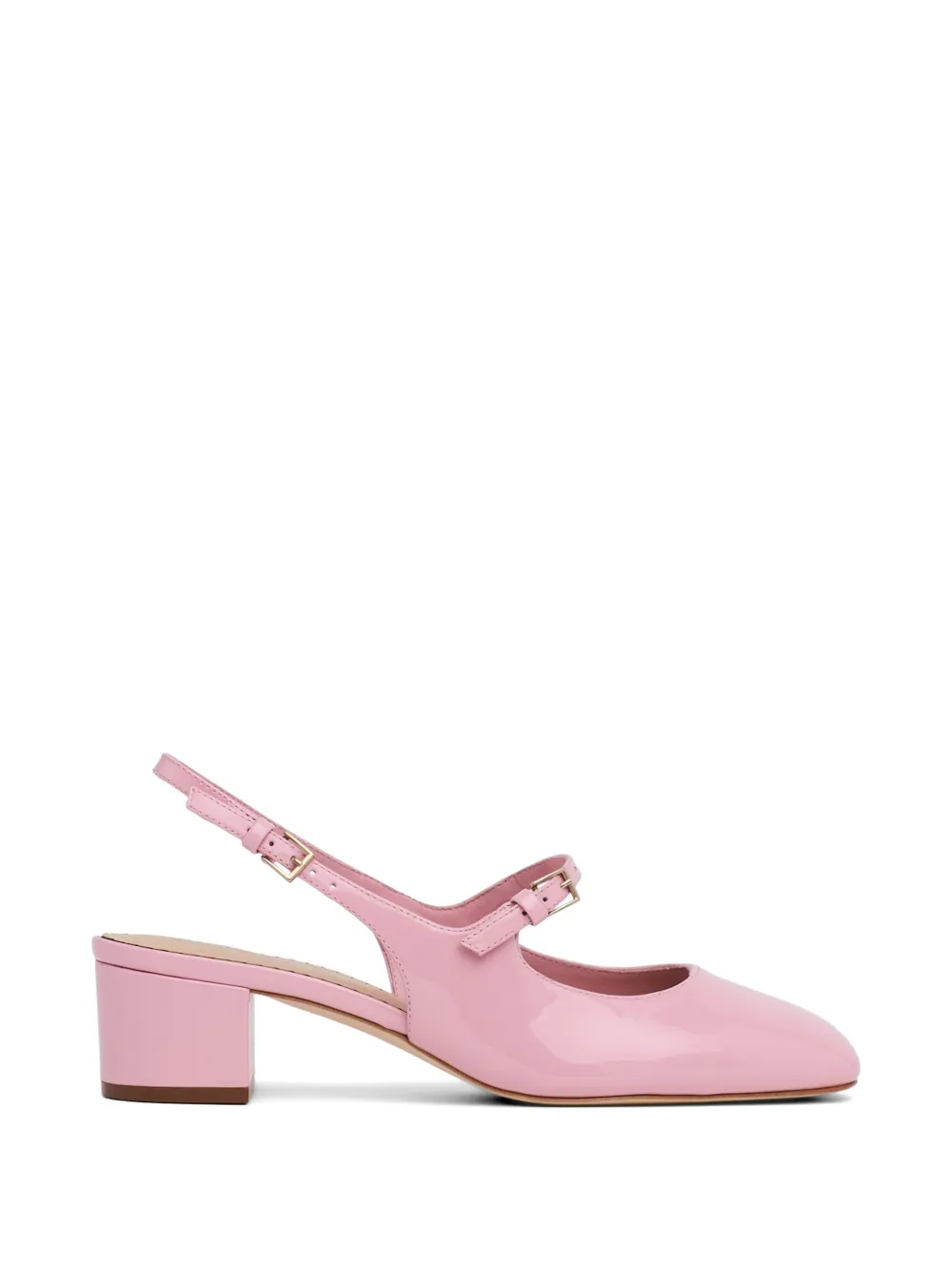 Cinq A Sept Diana slingback leather pumps - Rosa