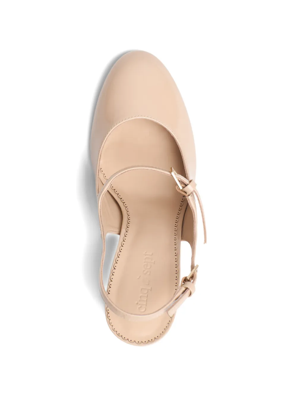 Cinq A Sept Lola slingback muiltjes Beige
