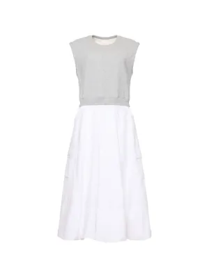Cecilie Bahnsen Ruth Tiered open-back Dress | White | FARFETCH
