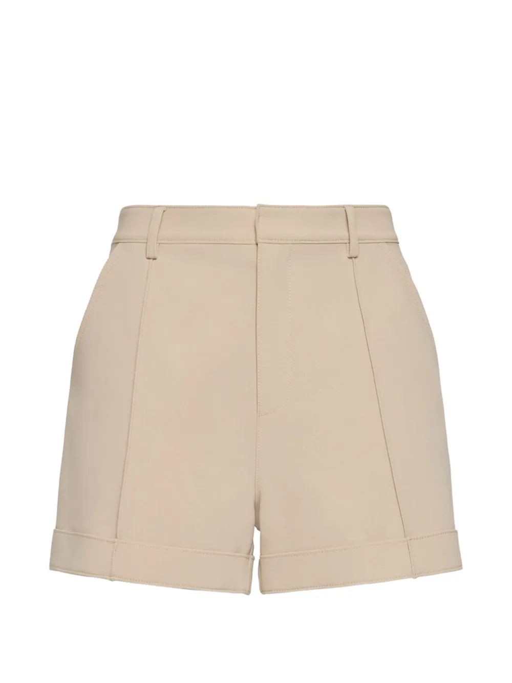 Cinq A Sept Mindy cuffed tailored shorts - Toni neutri