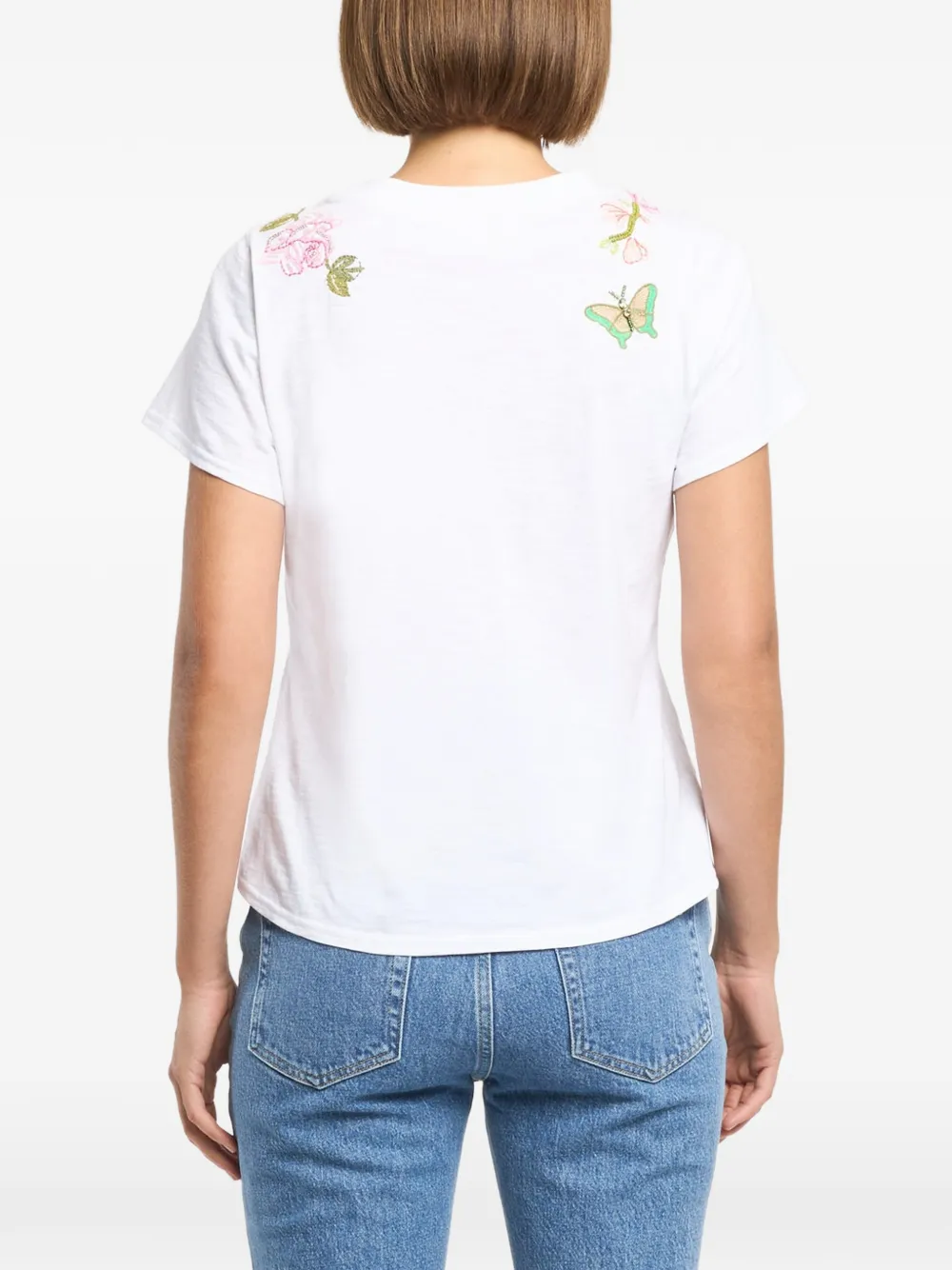 Cinq A Sept Fleur d'Amour T-shirt Wit