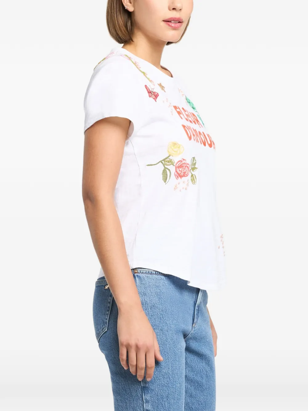 Cinq A Sept Fleur d'Amour T-shirt Wit