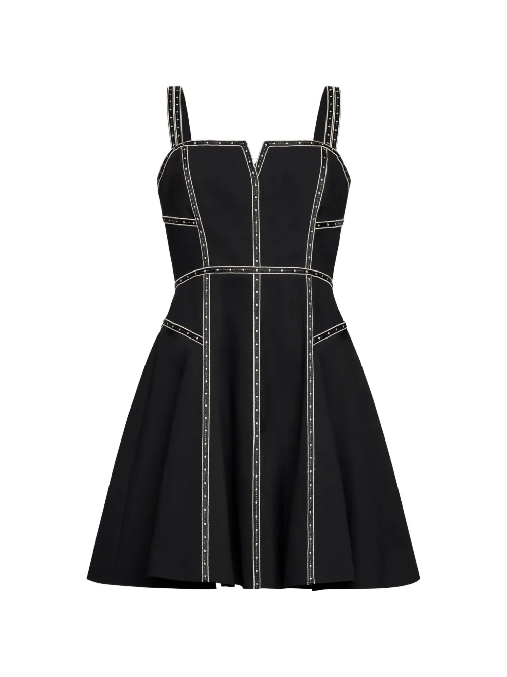 Cinq A Sept Jelena flared dress - Nero