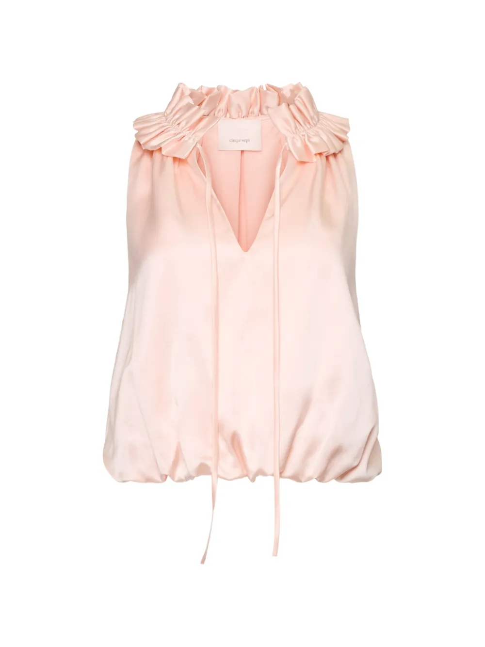 Cinq A Sept Lucianna ruffled top - Rosa