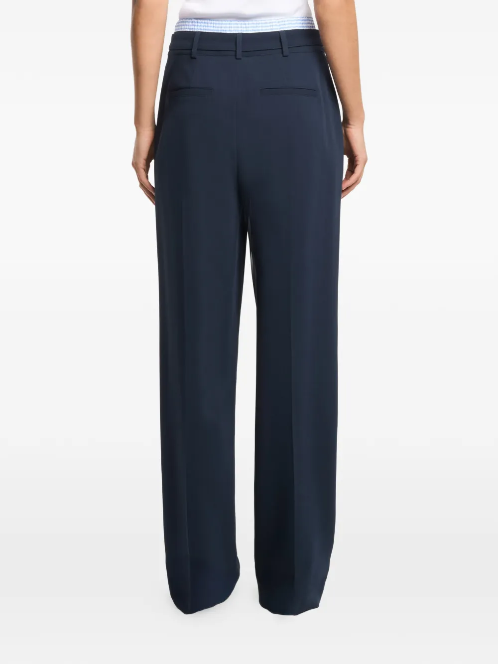 Cinq A Sept Aron straight broek Blauw