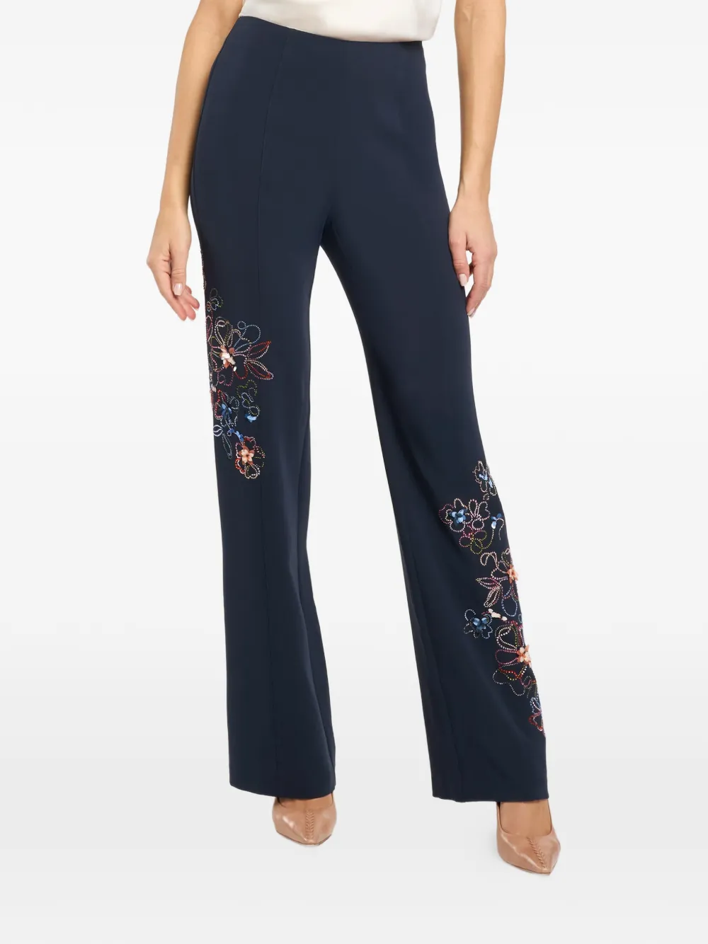 Cinq A Sept Kingsley broek met voering Blauw