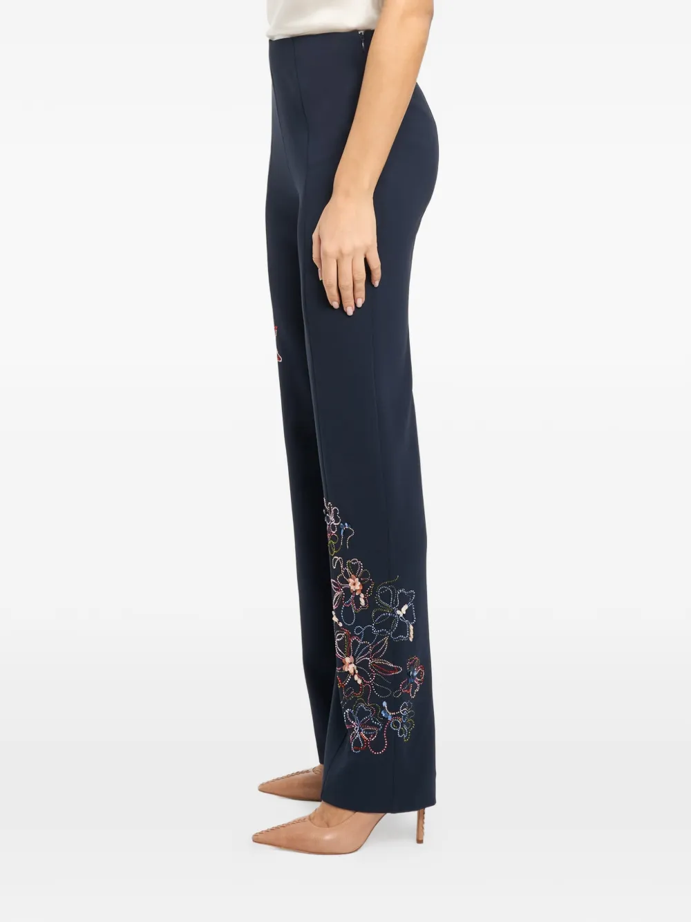 Cinq A Sept Kingsley broek met voering Blauw