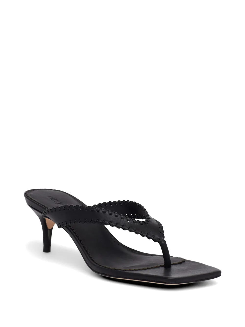 Cinq A Sept Frankie sandalen met hak Zwart