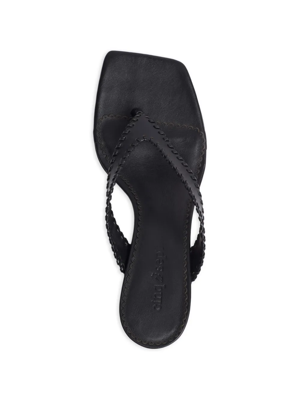 Cinq A Sept Frankie sandalen met hak Zwart