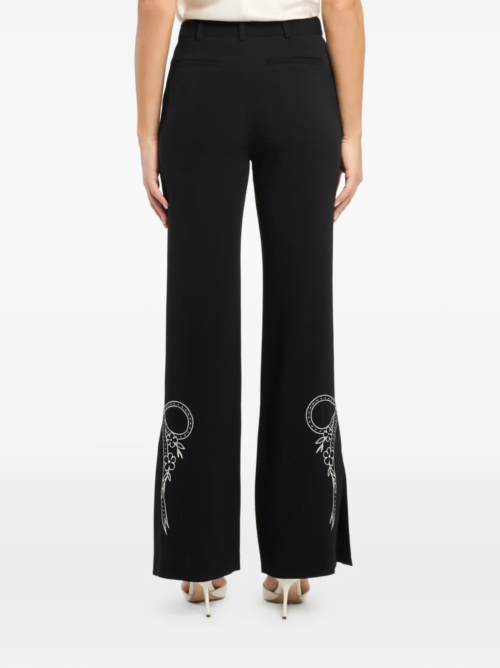 Cascading Ribbon Trousers