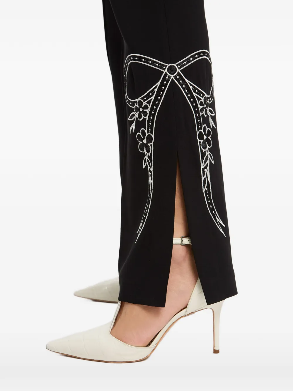 Cascading Ribbon Trousers