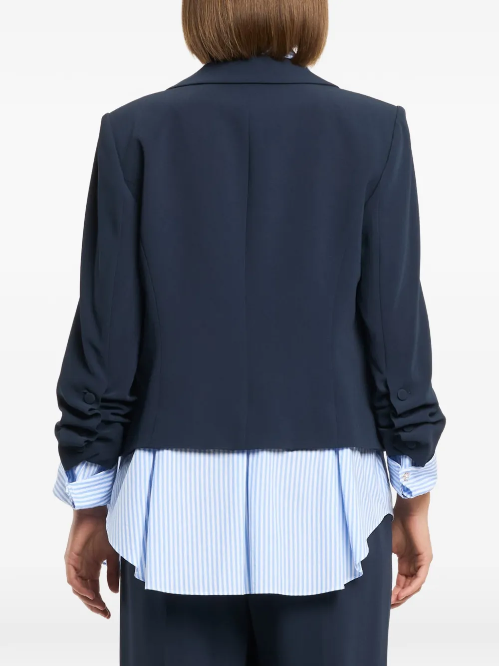Cinq A Sept Aron gelaagde blazer Blauw