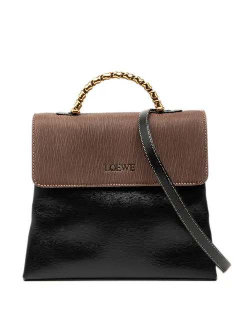 Loewe Pre-Owned 2000-2025 Leather Velazquez Twist satchel