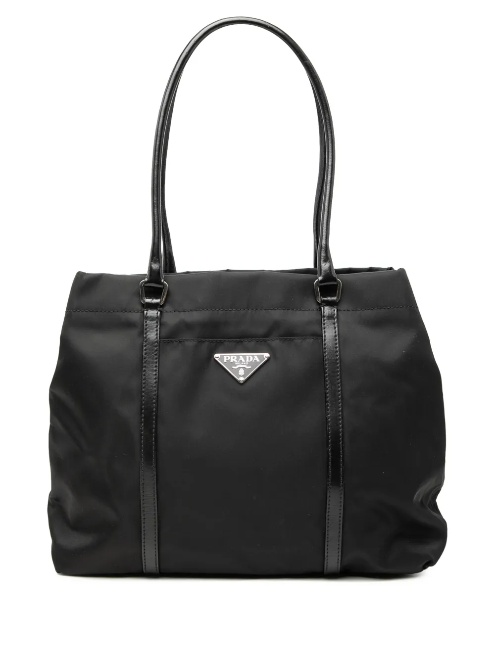 Prada Pre-Owned 2013-2025 Tessuto shoulder bag - Nero